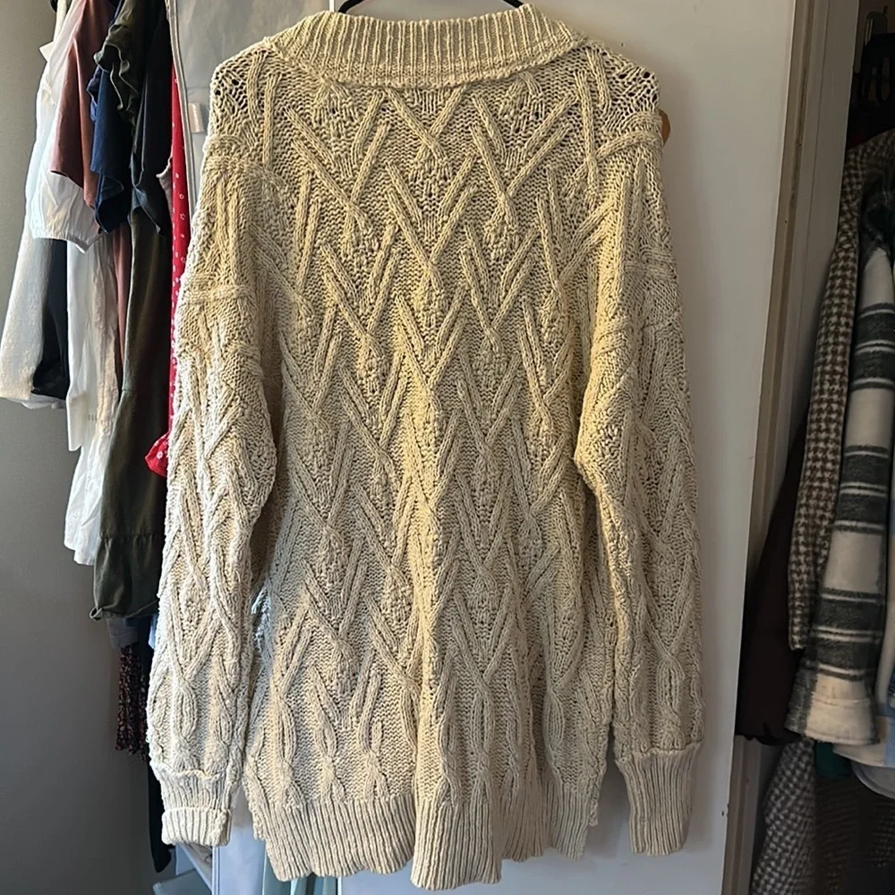 Free People oversized cardigan